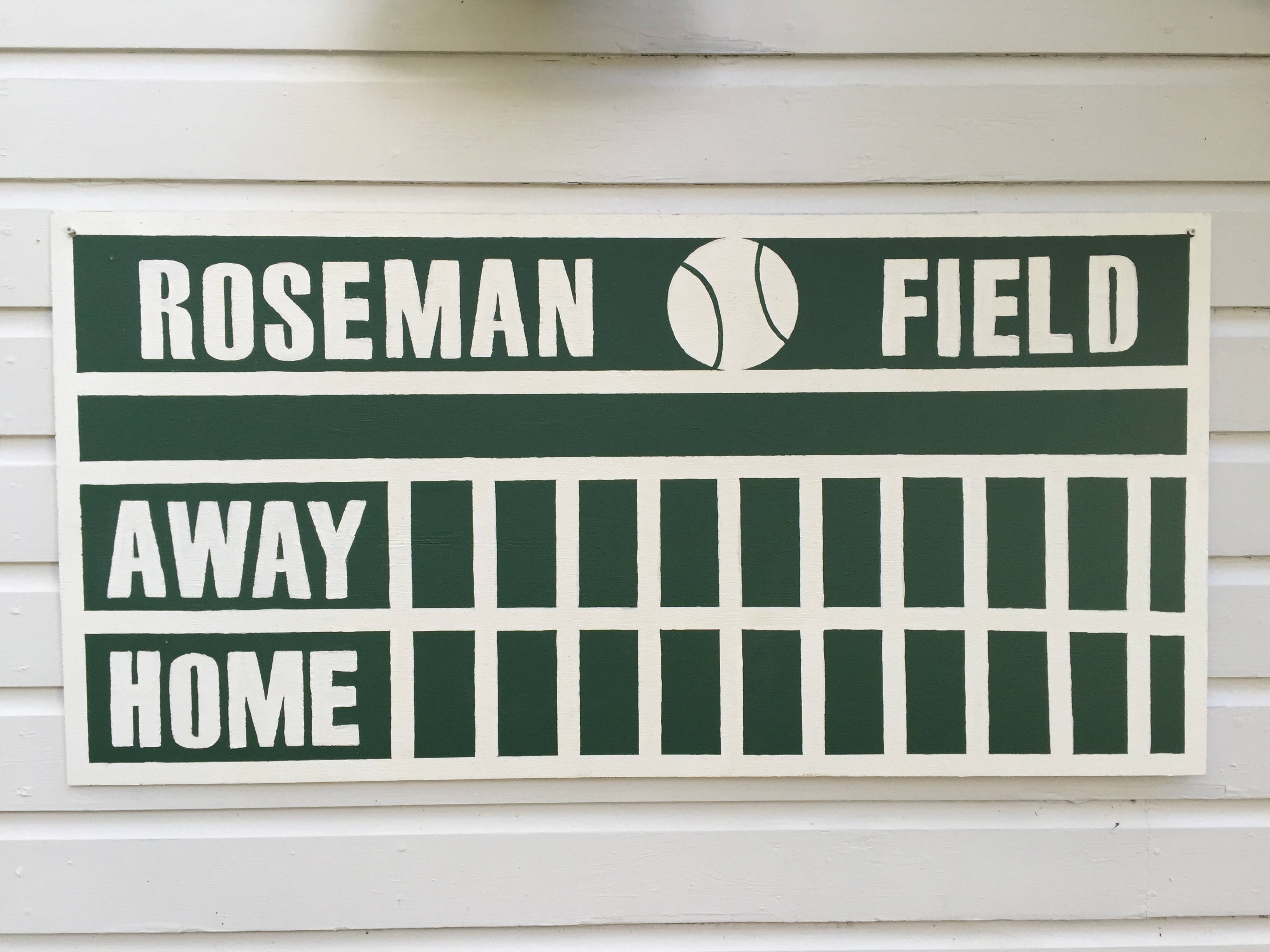 Baseball Scoreboard - Four Sided Design